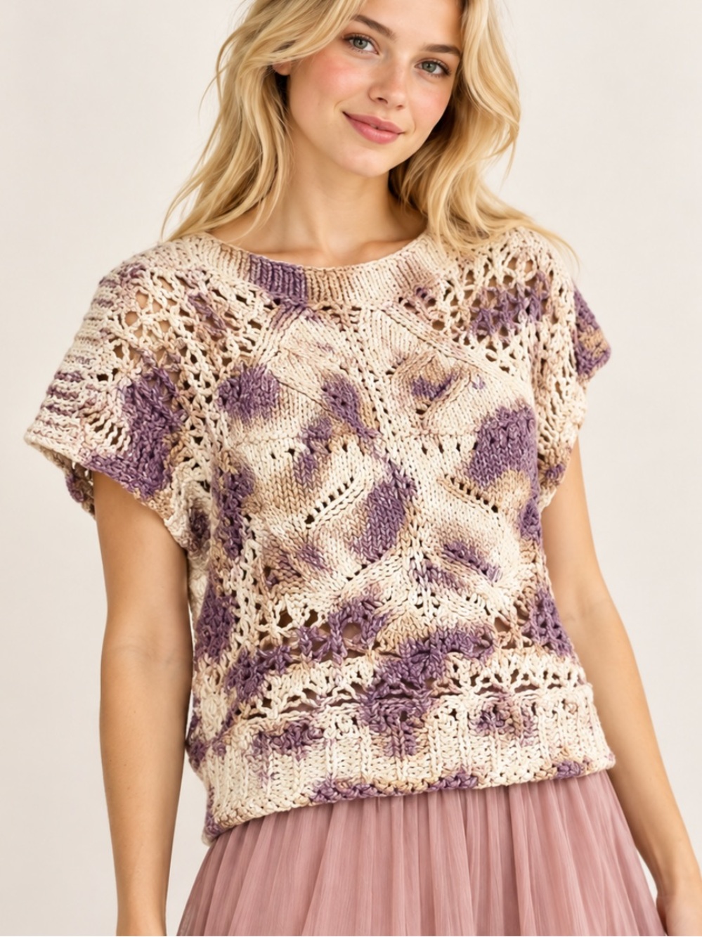 Free People diamond in the rough Sweater Size Small 34120
